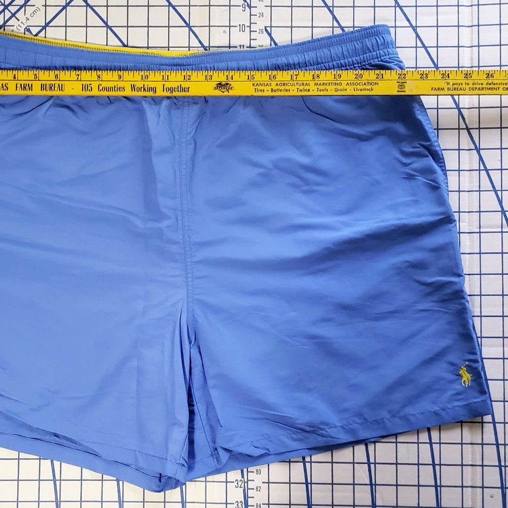 NWOT POLO by Ralph Lauren Men's Swim Trunks, Royal Blue, Size 3XB